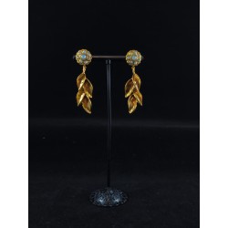 Pendientes Cristal Celeste